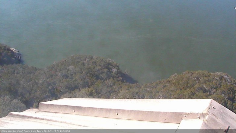Lake Travis webcam, January 27, 2019 12:15 PM CT
