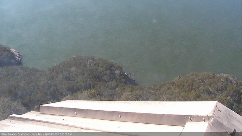 Lake Travis webcam, January 27, 2019 1:05 PM CT