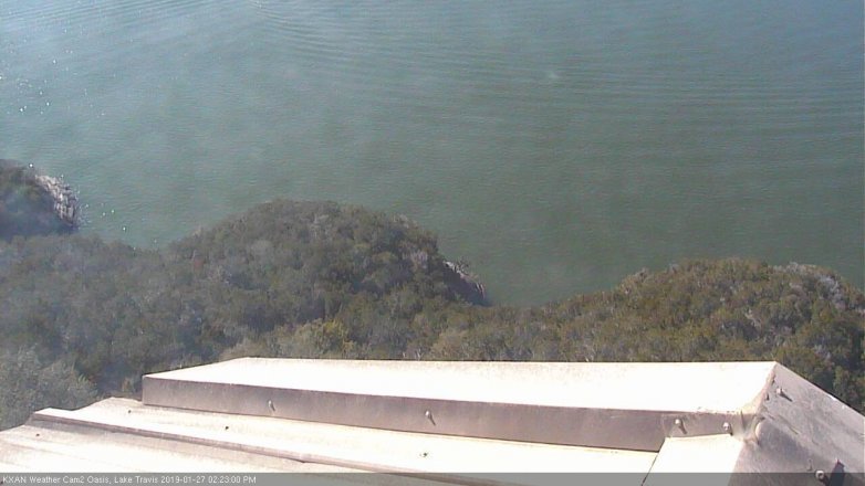 Lake Travis webcam, January 27, 2019 1:25 PM CT