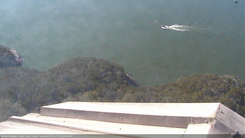 Lake Travis webcam, January 27, 2019 1:30 PM CT