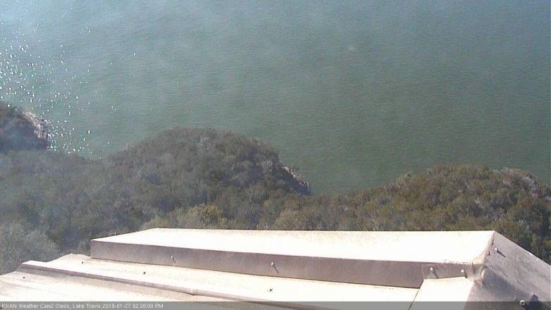 Lake Travis webcam, January 27, 2019 1:40 PM CT