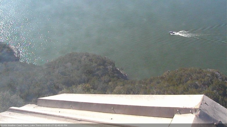 Lake Travis webcam, January 27, 2019 1:50 PM CT