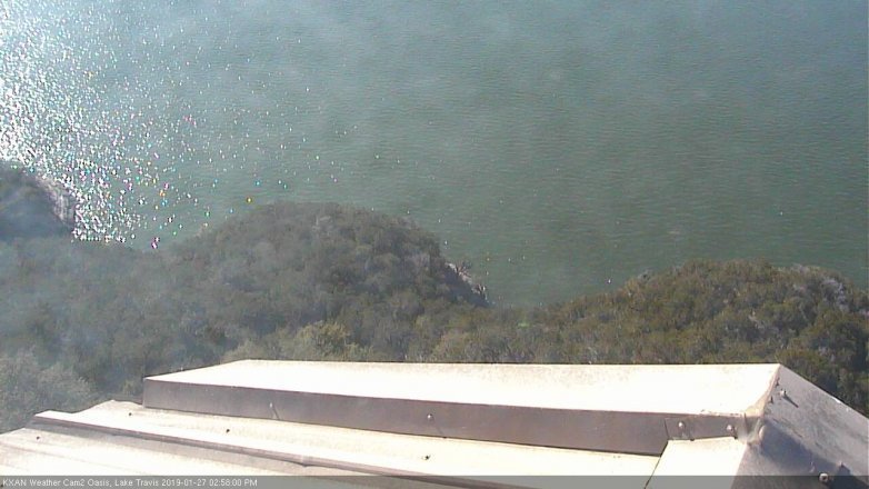 Lake Travis webcam, January 27, 2019 2:00 PM CT