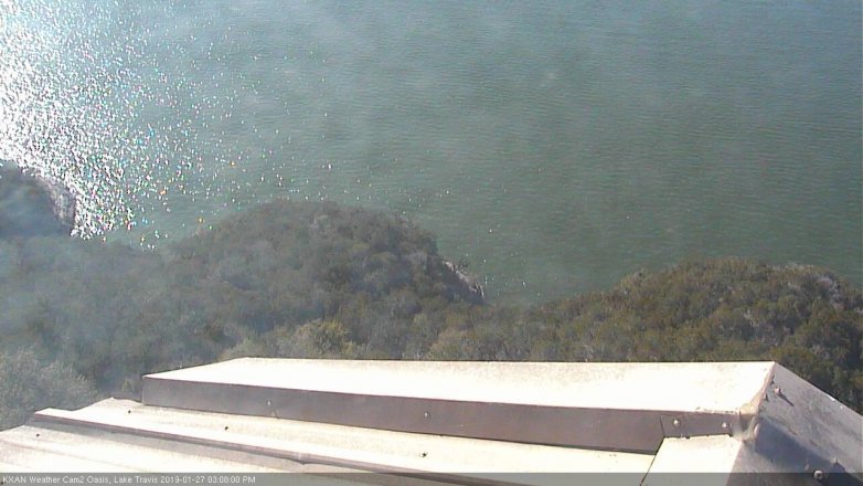 Lake Travis webcam, January 27, 2019 2:10 PM CT