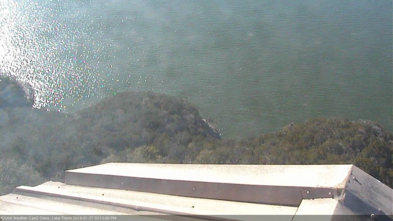 Lake Travis webcam, January 27, 2019 2:15 PM CT