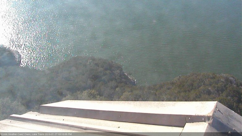 Lake Travis webcam, January 27, 2019 2:20 PM CT