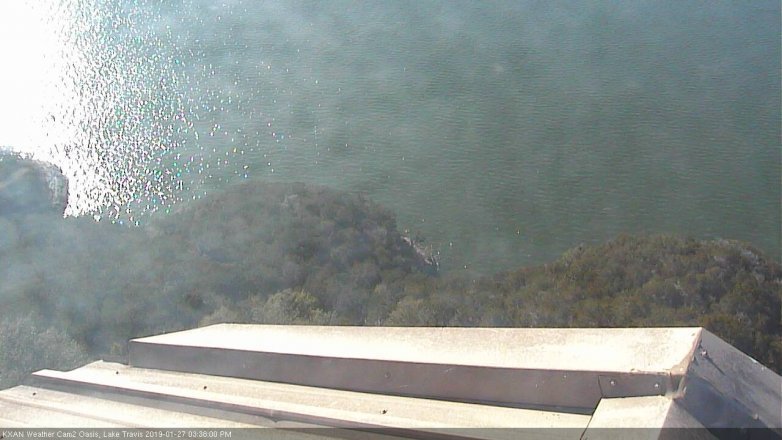 Lake Travis webcam, January 27, 2019 2:40 PM CT