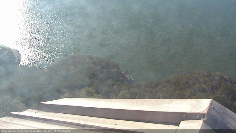Lake Travis webcam, January 27, 2019 2:45 PM CT