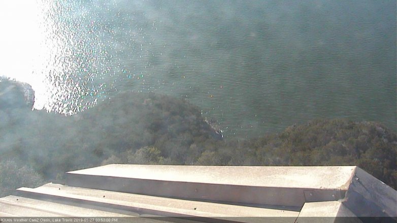 Lake Travis webcam, January 27, 2019 2:55 PM CT