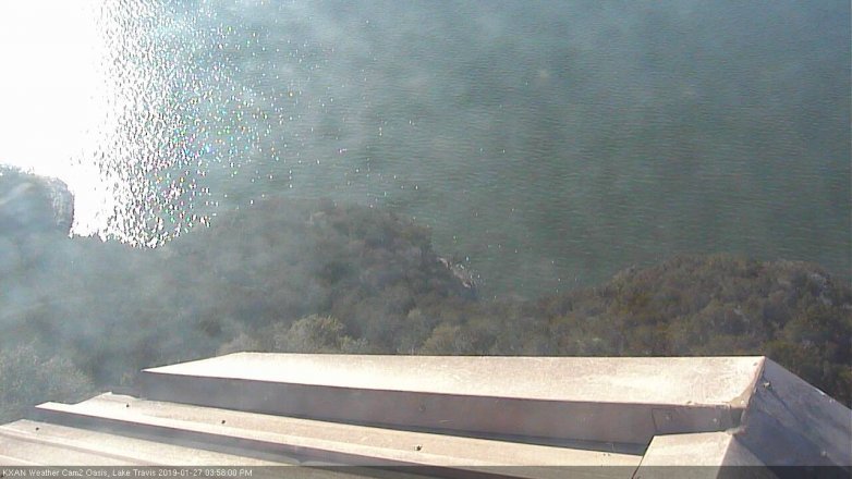 Lake Travis webcam, January 27, 2019 3:00 PM CT