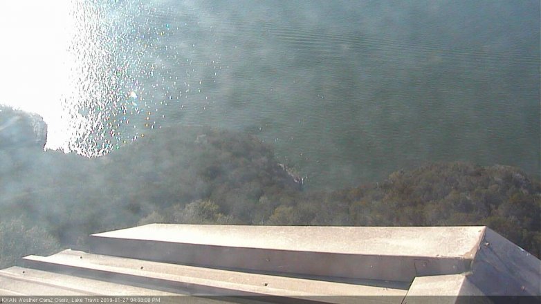 Lake Travis webcam, January 27, 2019 3:05 PM CT