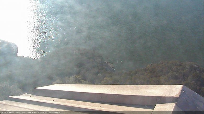 Lake Travis webcam, January 27, 2019 3:15 PM CT