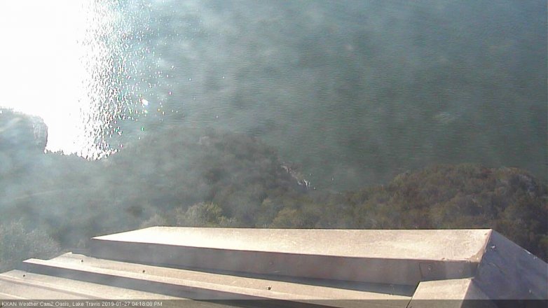 Lake Travis webcam, January 27, 2019 3:20 PM CT