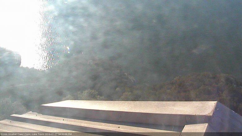 Lake Travis webcam, January 27, 2019 3:35 PM CT