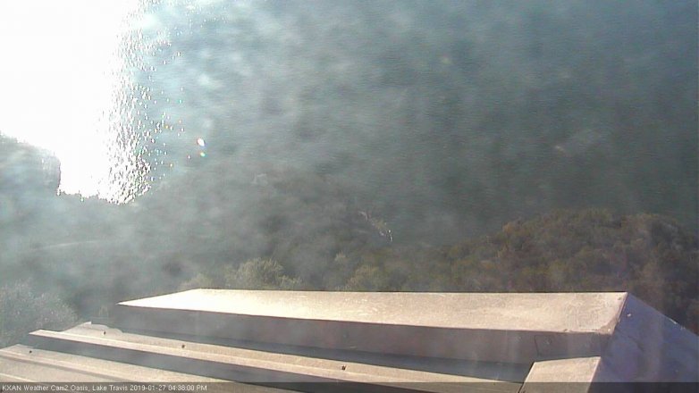 Lake Travis webcam, January 27, 2019 3:40 PM CT