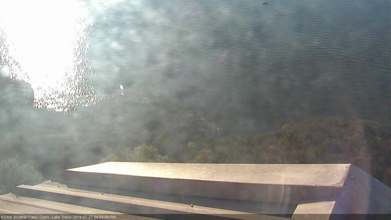 Lake Travis webcam, January 27, 2019 4:00 PM CT