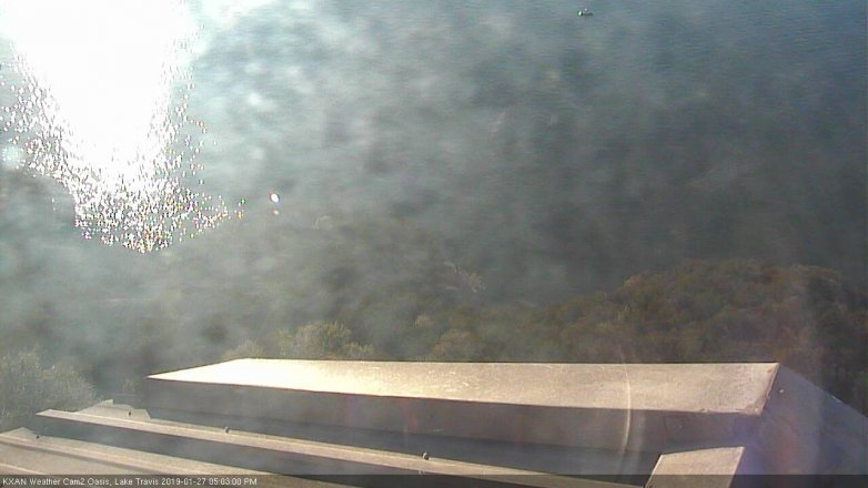 Lake Travis webcam, January 27, 2019 4:05 PM CT