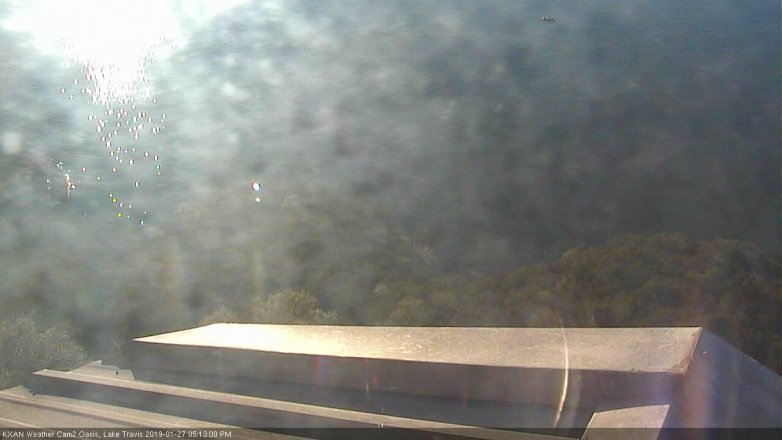Lake Travis webcam, January 27, 2019 4:15 PM CT