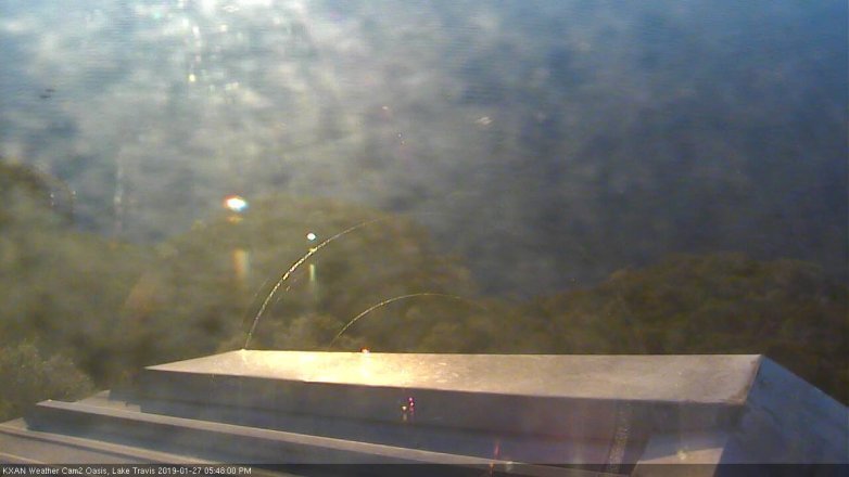 Lake Travis webcam, January 27, 2019 4:50 PM CT