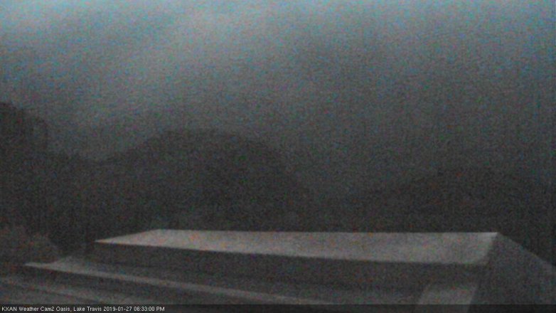 Lake Travis webcam, January 27, 2019 5:35 PM CT