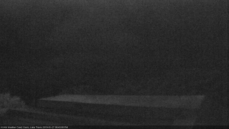 Lake Travis webcam, January 27, 2019 5:45 PM CT