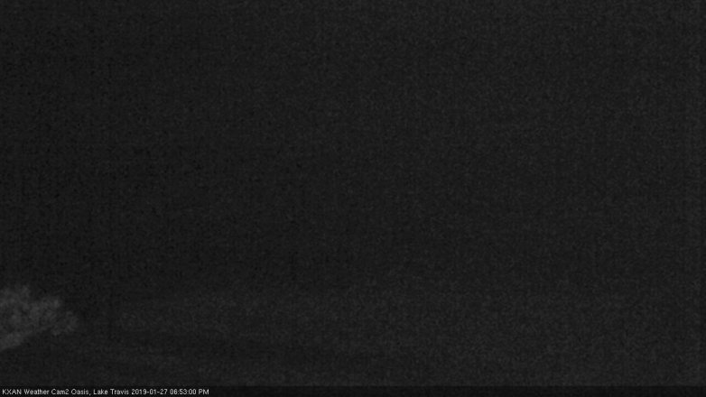 Lake Travis webcam, January 27, 2019 5:55 PM CT