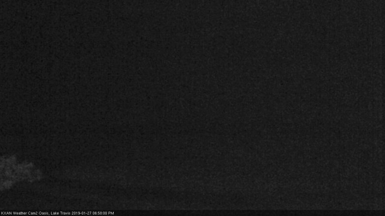 Lake Travis webcam, January 27, 2019 6:00 PM CT