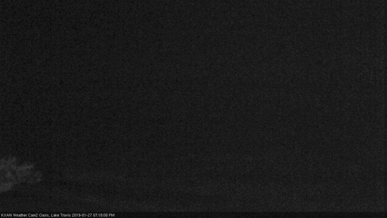 Lake Travis webcam, January 27, 2019 6:20 PM CT