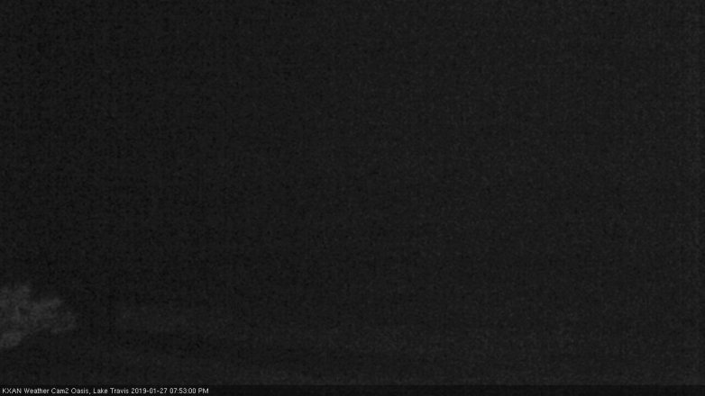 Lake Travis webcam, January 27, 2019 6:55 PM CT