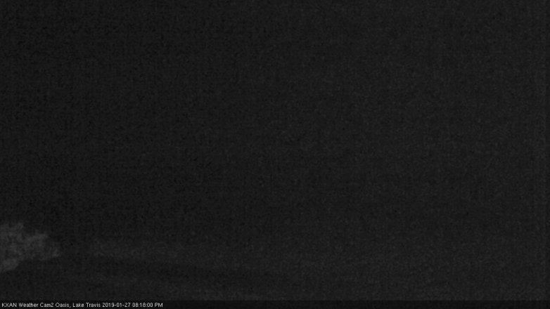 Lake Travis webcam, January 27, 2019 7:20 PM CT