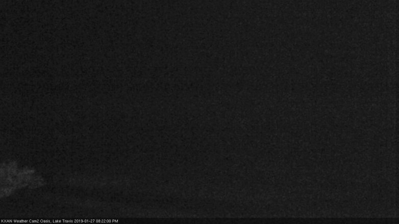 Lake Travis webcam, January 27, 2019 7:25 PM CT
