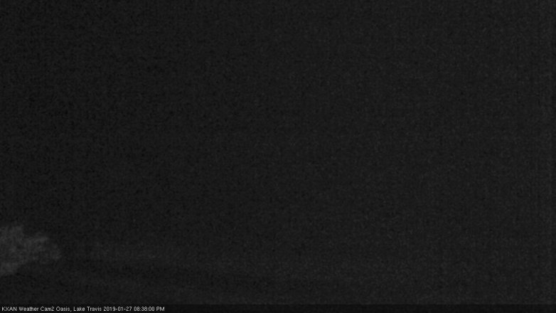 Lake Travis webcam, January 27, 2019 7:40 PM CT