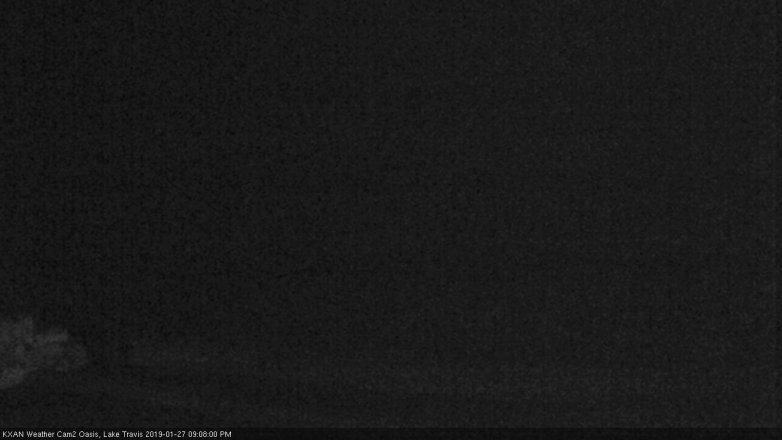 Lake Travis webcam, January 27, 2019 8:10 PM CT