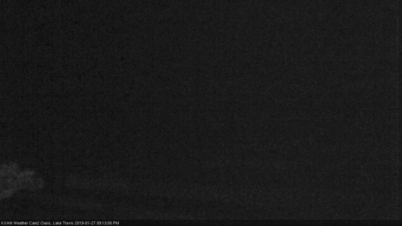 Lake Travis webcam, January 27, 2019 8:15 PM CT