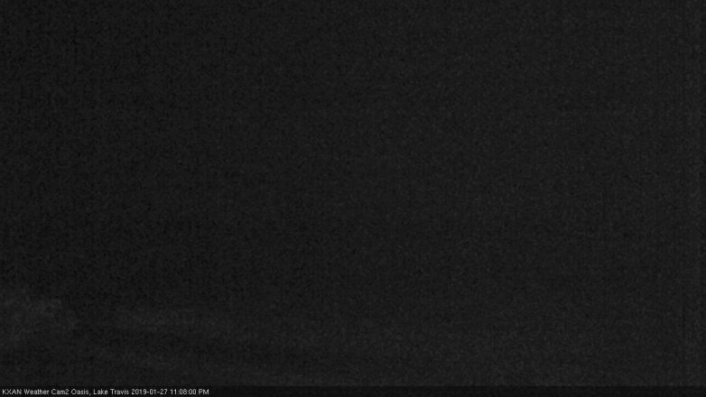 Lake Travis webcam, January 27, 2019 10:10 PM CT