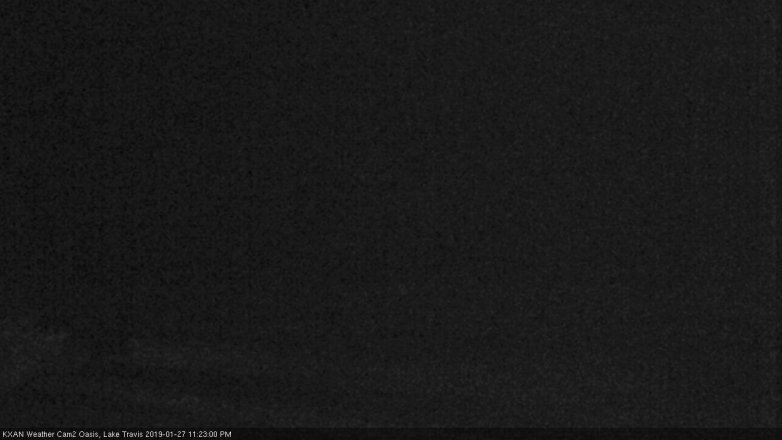 Lake Travis webcam, January 27, 2019 10:25 PM CT