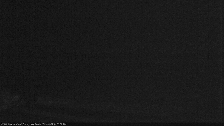 Lake Travis webcam, January 27, 2019 10:35 PM CT