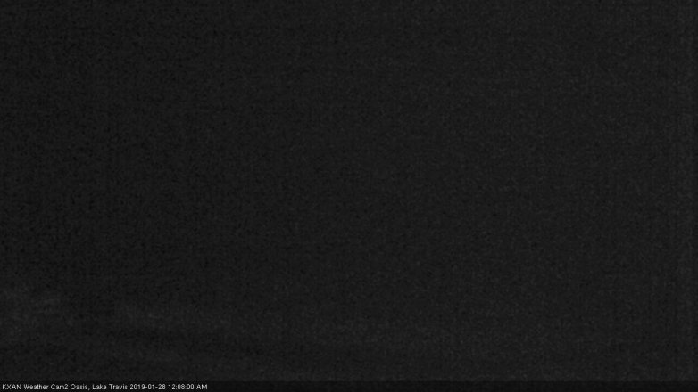 Lake Travis webcam, January 27, 2019 11:10 PM CT