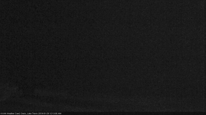 Lake Travis webcam, January 27, 2019 11:15 PM CT