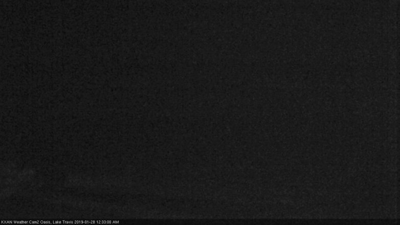 Lake Travis webcam, January 27, 2019 11:35 PM CT