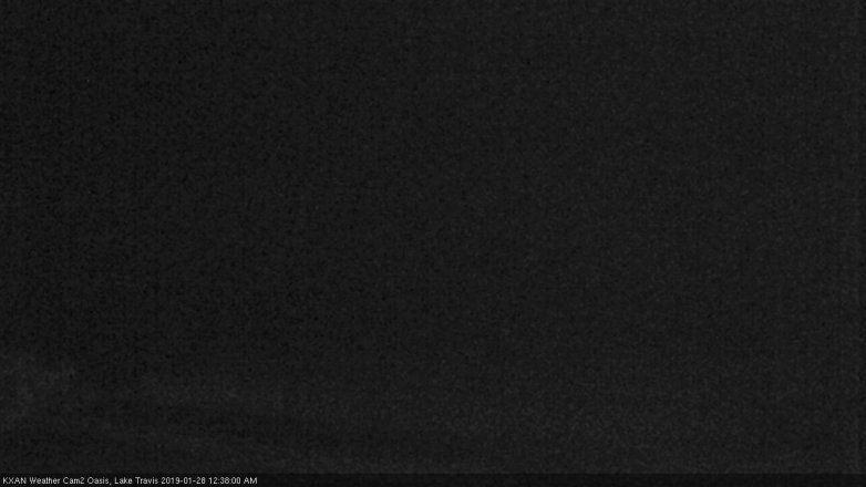 Lake Travis webcam, January 27, 2019 11:40 PM CT