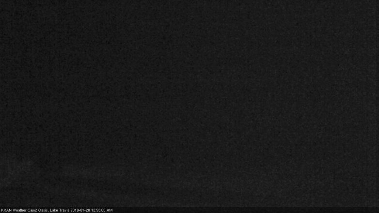 Lake Travis webcam, January 27, 2019 11:55 PM CT