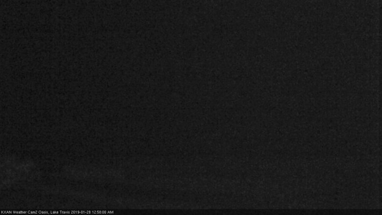 Lake Travis webcam, January 27, 2019 12:00 AM CT