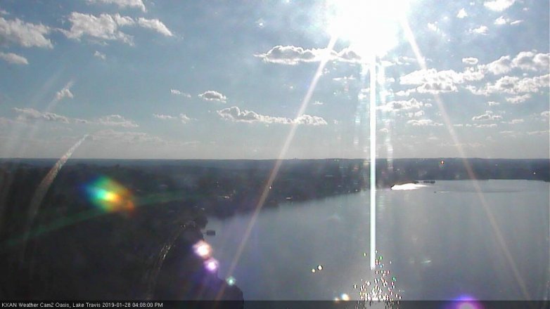 Lake Travis webcam, January 28, 2019 3:10 PM CT