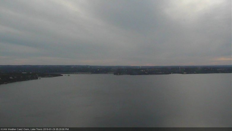 Lake Travis webcam, January 29, 2019 4:30 PM CT