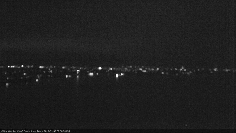 Lake Travis webcam, January 30, 2019 6:10 PM CT