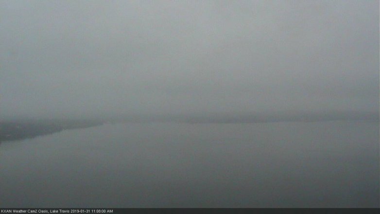 Lake Travis webcam, January 31, 2019 10:10 AM CT
