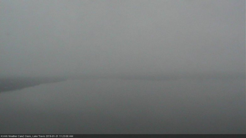 Lake Travis webcam, January 31, 2019 10:25 AM CT