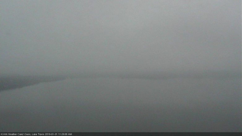 Lake Travis webcam, January 31, 2019 10:30 AM CT