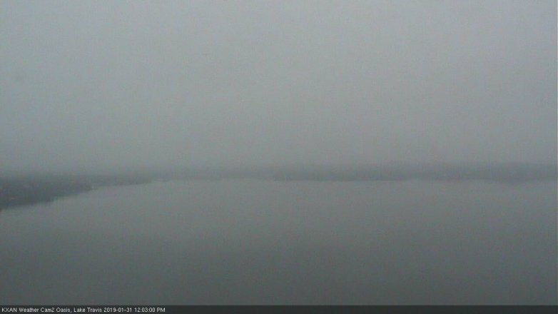 Lake Travis webcam, January 31, 2019 11:05 AM CT